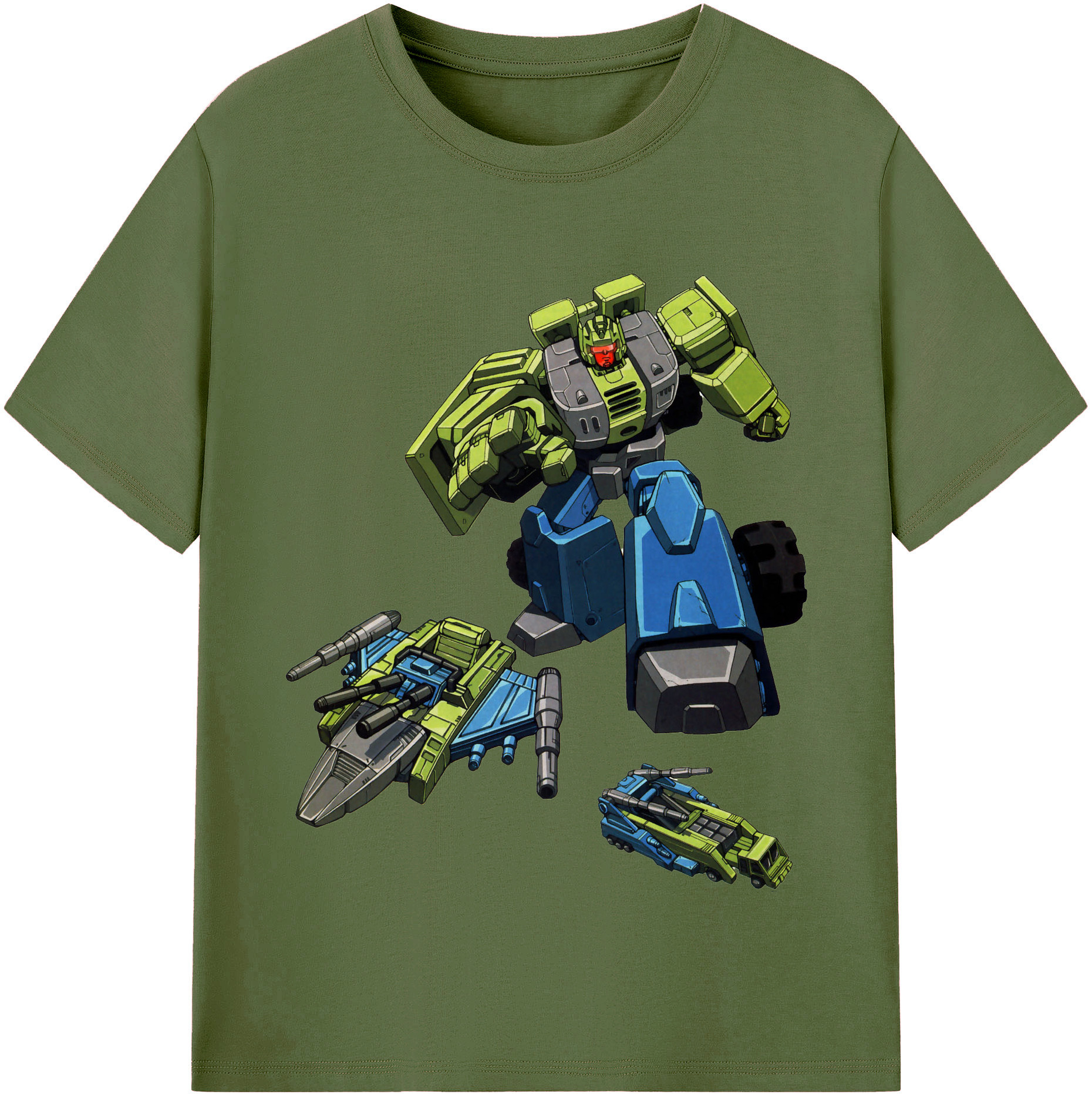 （画像用）  綿100％半袖Tシャツ（フロントプリント）